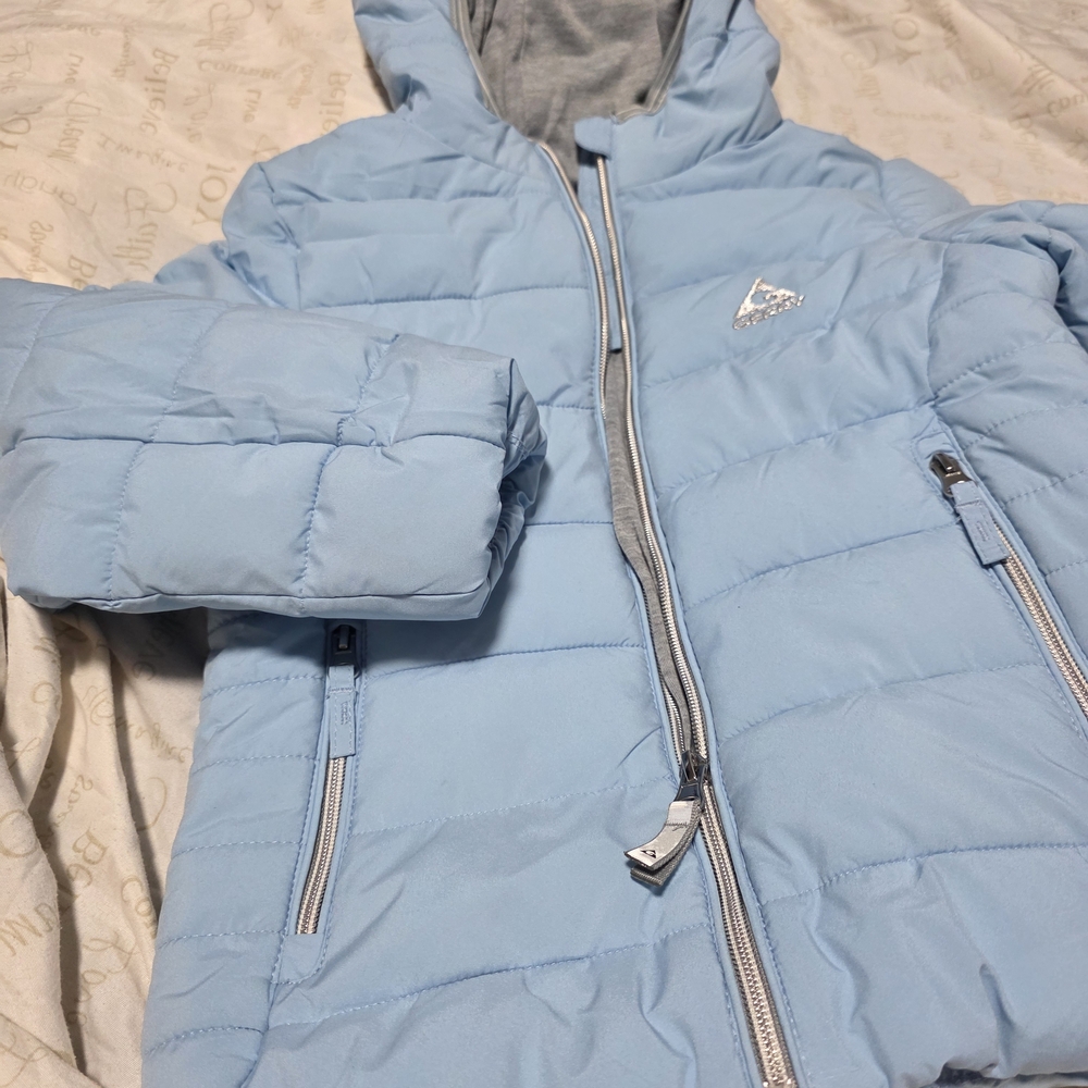 Sky Blue Kids Puffer Jacket